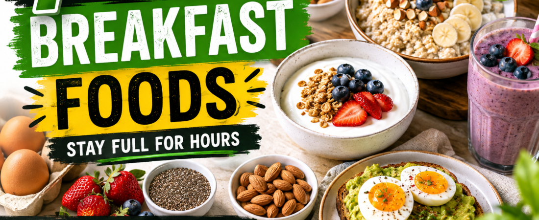 7 High-Protein Breakfast Foods That Can Keep You Full for Hours