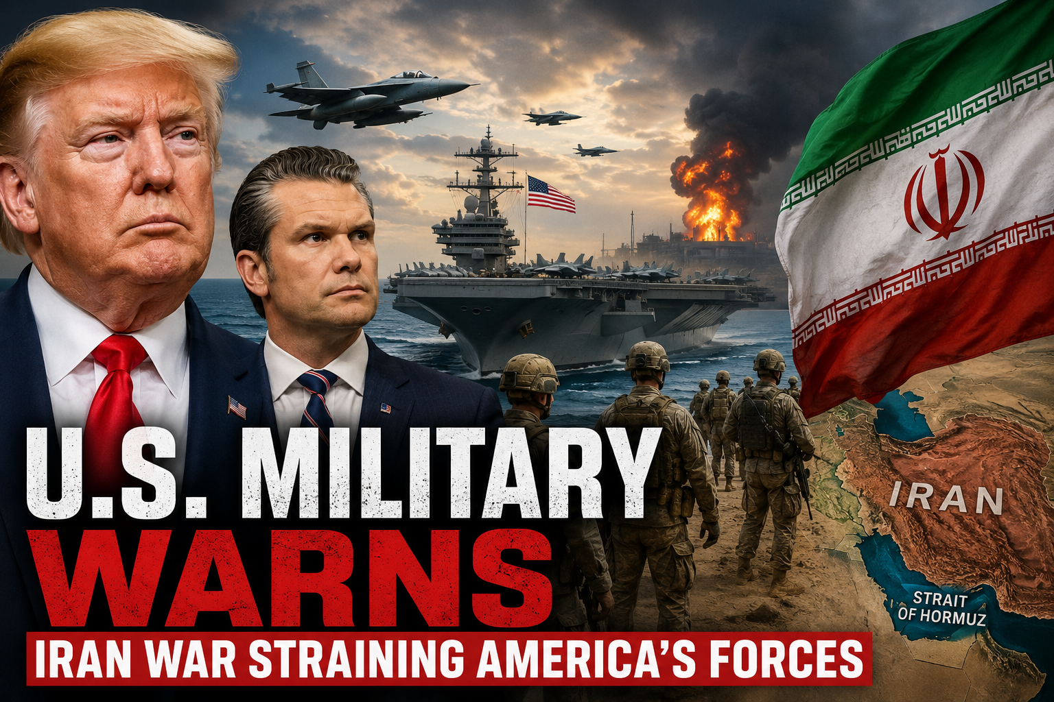U.S. Military Leaders Warn Prolonged Iran War Could Weaken America’s Global Defense