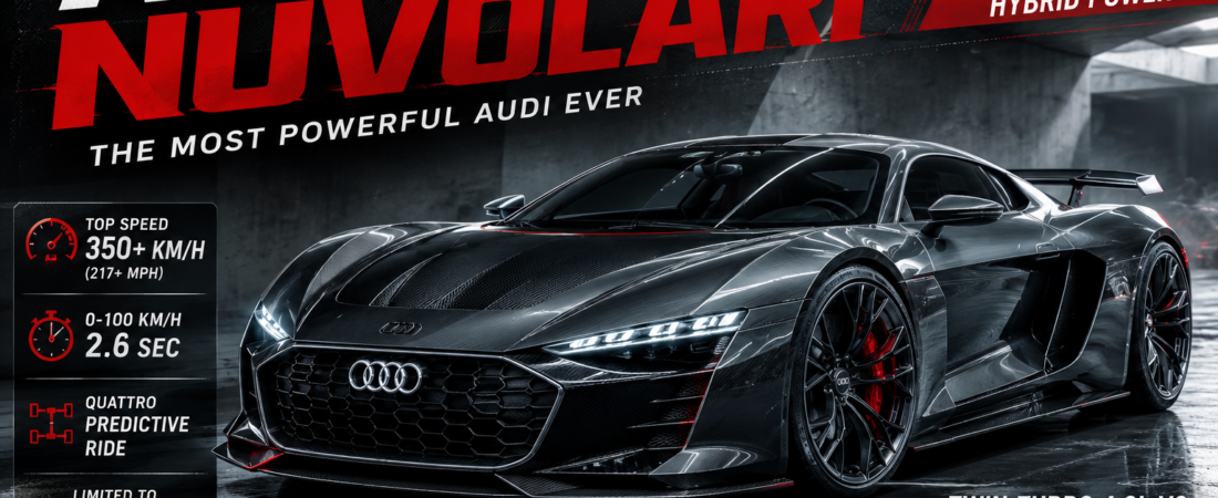 Audi Nuvolari Arrives With 1,001 PS — The Most Powerful Audi Ever Built