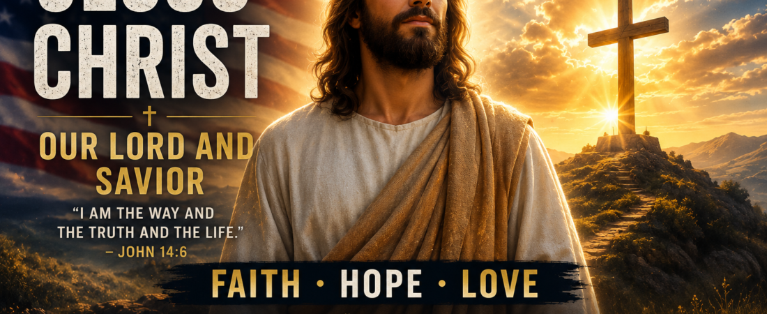 Jesus Christ: A Message of Faith, Hope and Love in Difficult Times