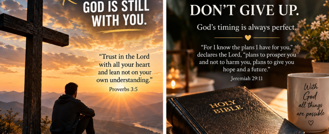 When Life Feels Heavy, Remember: God Is Still With You 🙏