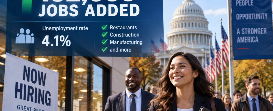 U.S. Adds 162,000 Jobs in August as Labor Market Beats Expectations