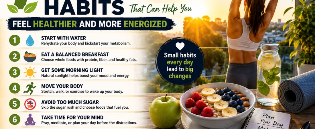 7 Simple Morning Habits That Can Help You Feel Healthier and More Energized