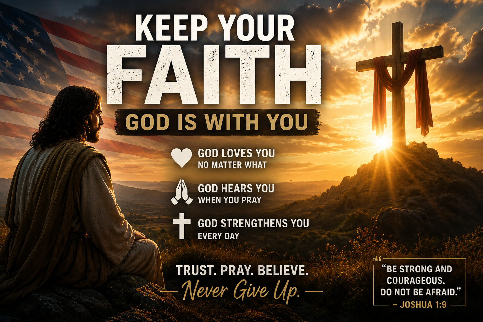 Keep Your Faith: Jesus Christ Gives Us Hope Even in Life’s Darkest Moments
