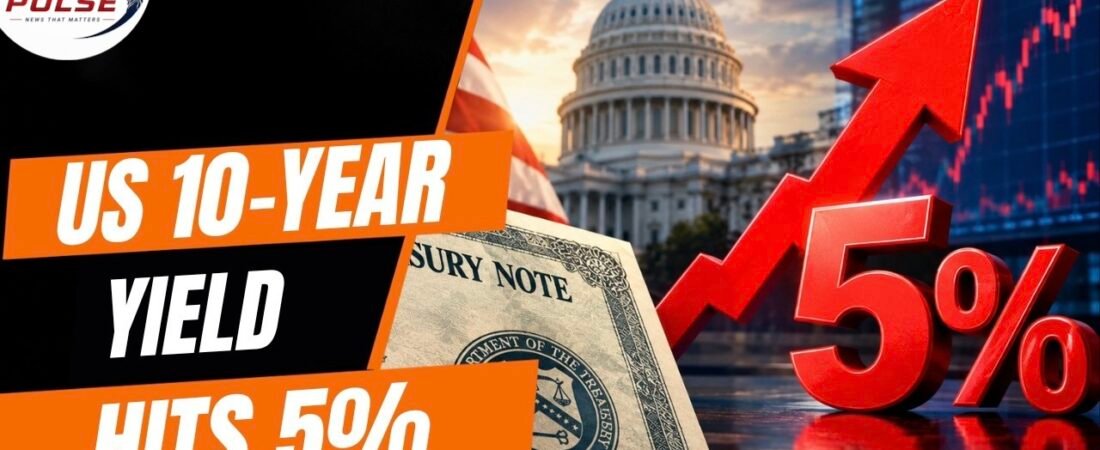 U.S. Treasury Yield Hits 5% as Higher Borrowing Costs Put Pressure on Americans