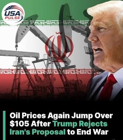 Oil Prices Jump After Trump Rejects Iran Peace Deal as U.S.–Iran Talks Remain Deadlocked