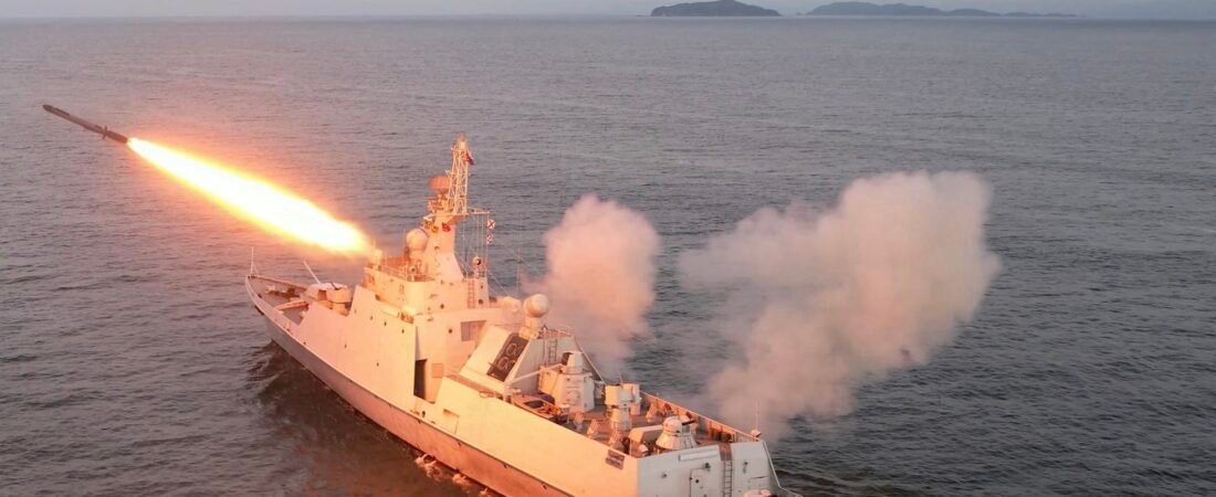 North Korea Unveils Powerful New Warship as U.S.-Led Military Drills Begin