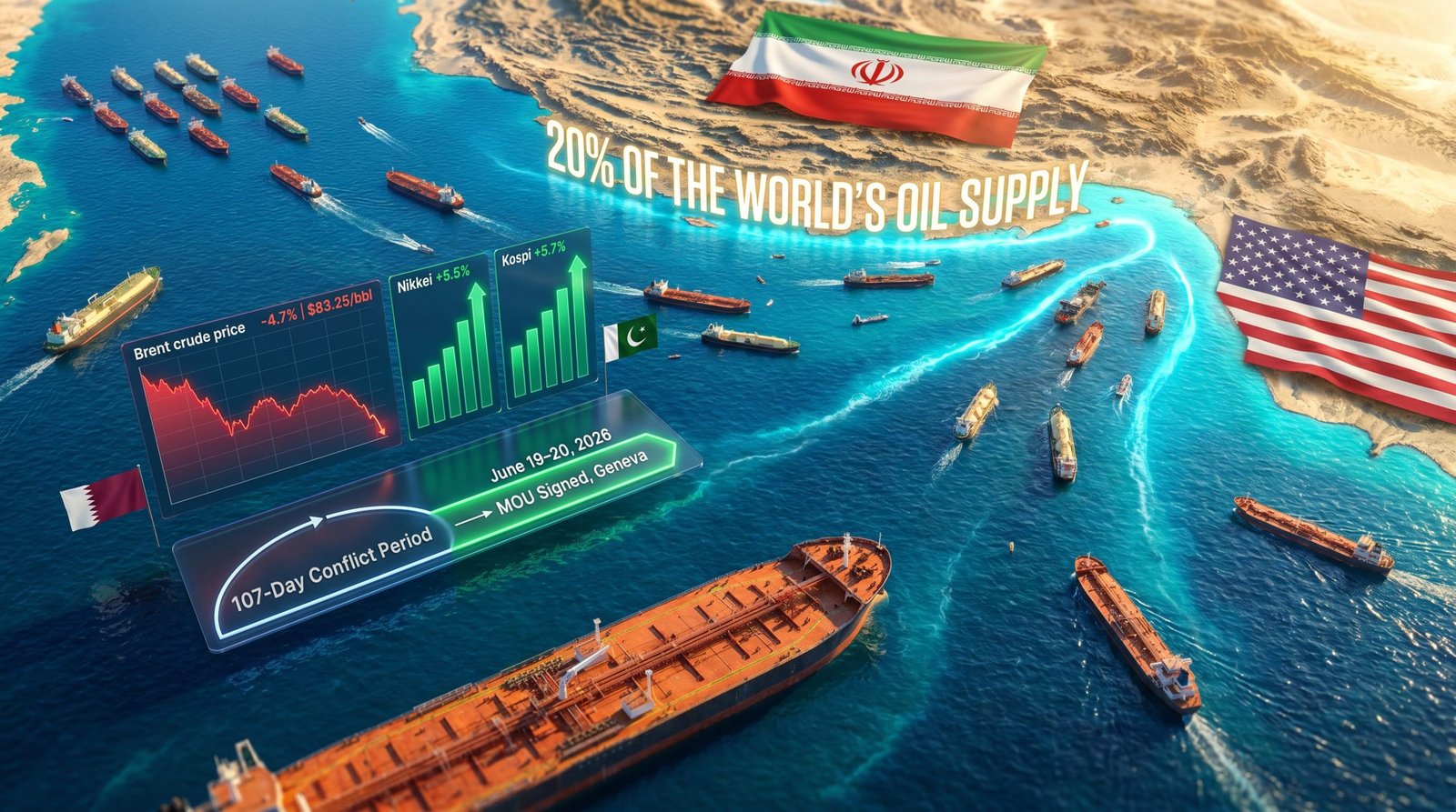 U.S. and Iran Explore Temporary Hormuz Deal as Oil Markets React