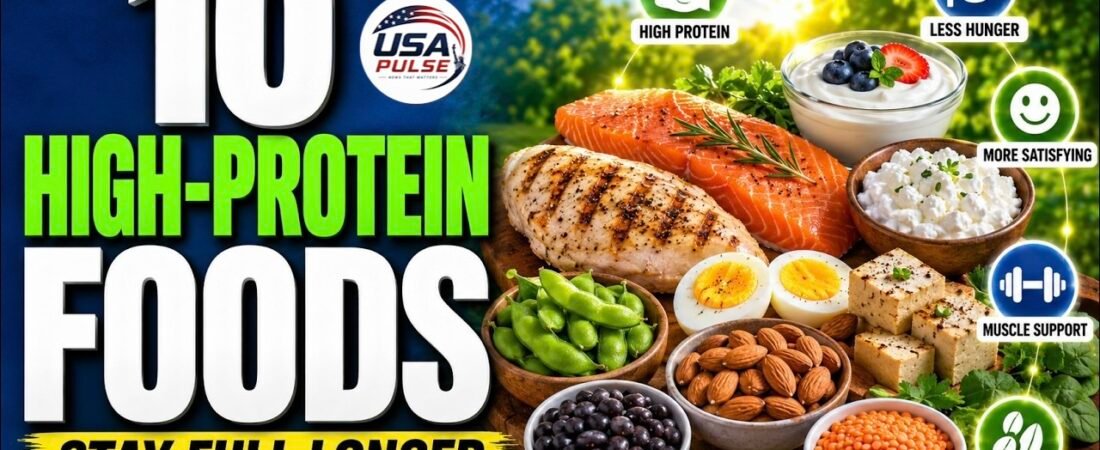 10 High-Protein Foods That Keep You Full Longer