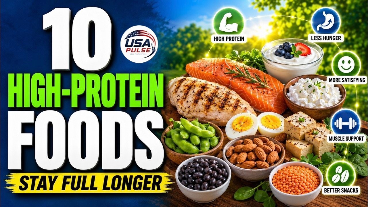10 High-Protein Foods That Keep You Full Longer