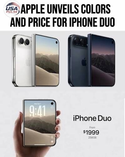 Apple Unveils Its First Foldable iPhone — Meet the $1,999 iPhone Duo
