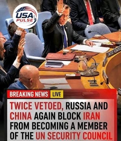 Russia and China Block U.N. Monitoring of Iran Sanctions as U.S.–Iran Tensions Continue